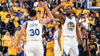 Nick Wright: Warriors are a 'half step away from their 3rd straight championship' with a Game 3 win