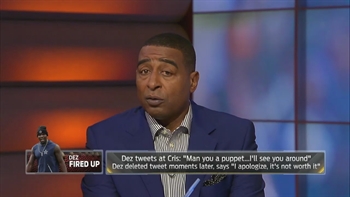 Cris Carter responds to Dez Bryant calling him a puppet | THE HERD