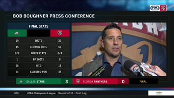 Bob Boughner on Panthers' offense: 'We just didn√¢‚Ç¨‚Ñ¢t generate a lot√¢‚Ç¨‚Ñ¢