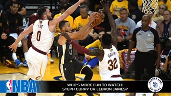 Who's more fun to watch, Steph or LeBron?