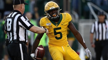 Denzel Mims√¢‚Ç¨‚Ñ¢ monster game powers No. 14 Baylor past Texas, into first-ever Big 12 title game