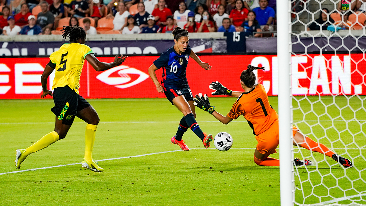 Alex Morgan, Carli Lloyd net goals for USWNT in 4-0 win over Jamaica