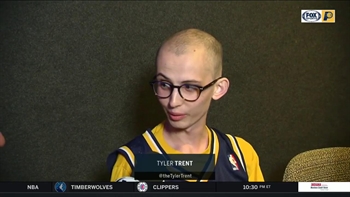 Pacers honor the inspirational Tyler Trent