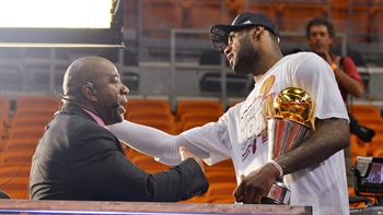 Shannon Sharpe on why he trusts Magic Johnson's word that LeBron James is a great leader