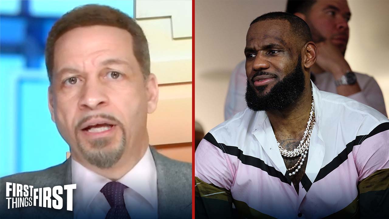 Chris Broussard can't rock with LeBron & Lakers joining Rams victory parade I FIRST THINGS FIRST