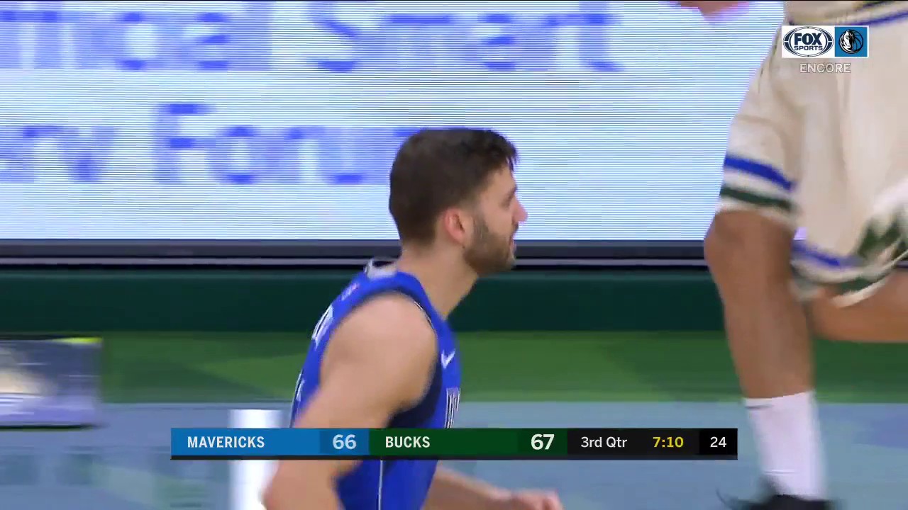 WATCH: Maxi Kleber Hits an Open 3-Pointer | Mavs ENCORE