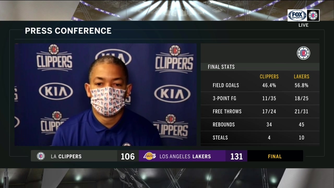Ty Lue reflects on status of team as regular season nears