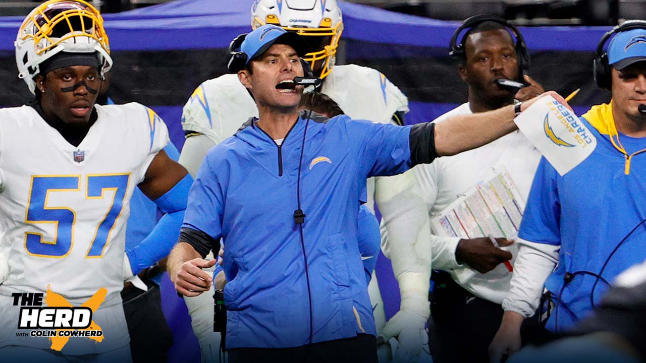 Colin Cowherd on Chargers' loss to Raiders: 'Brandon Staley is suffering from bad optics' I THE HERD