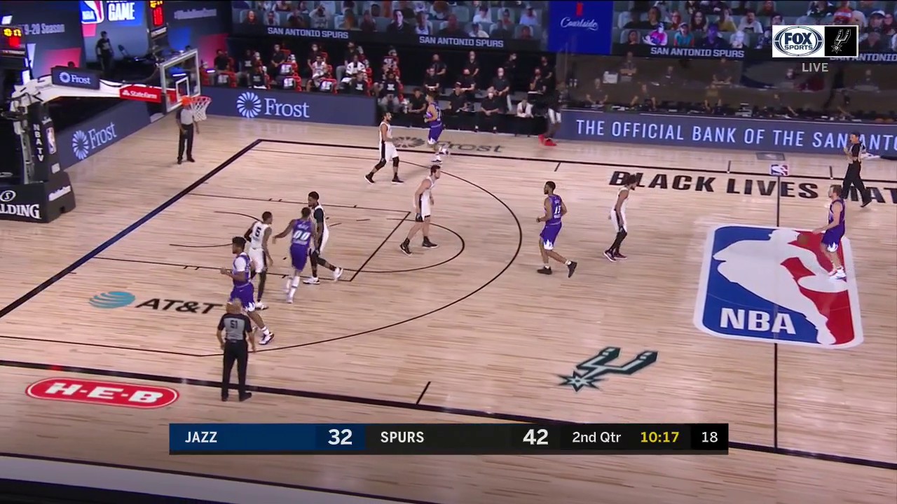 WATCH: Derrick White Slams It Down in the 2nd