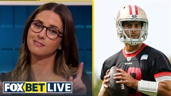 Will Jimmy G and 49ers win over / under 10.5 games this season? | FOX BET LIVE