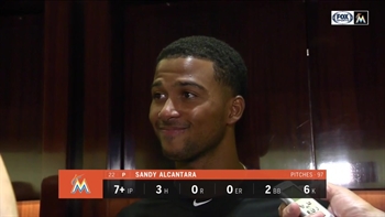 Sandy Alcantara credits strong start to taking time to get his mind, body right in Triple-A