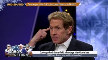 Skip Bayless expects Jerry Jones to play Tony Romo in the regular season | UNDISPUTED