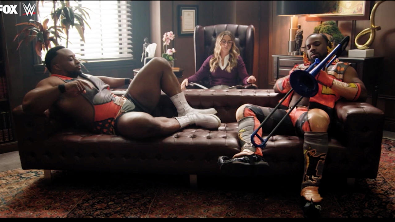 The New Day join Rachel Bonnetta for 'Wrestling With Your Feelings' | WWE ON FOX