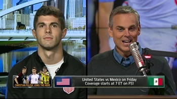 Christian Pulisic talks USMNT-Mexico matchup | THE HERD (FULL INTERVIEW)