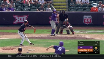 WATCH: TCU tops Oklahoma State 13-6 | Big 12 Baseball Championships
