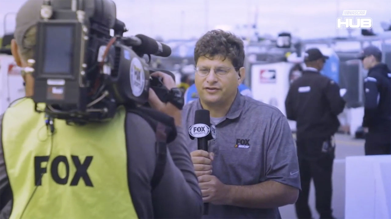 Brad Keselowski turns the tables on our own Bob Pockrass