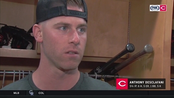 Anthony DeSclafani expects Reds' loss to be forgotten pretty quickly