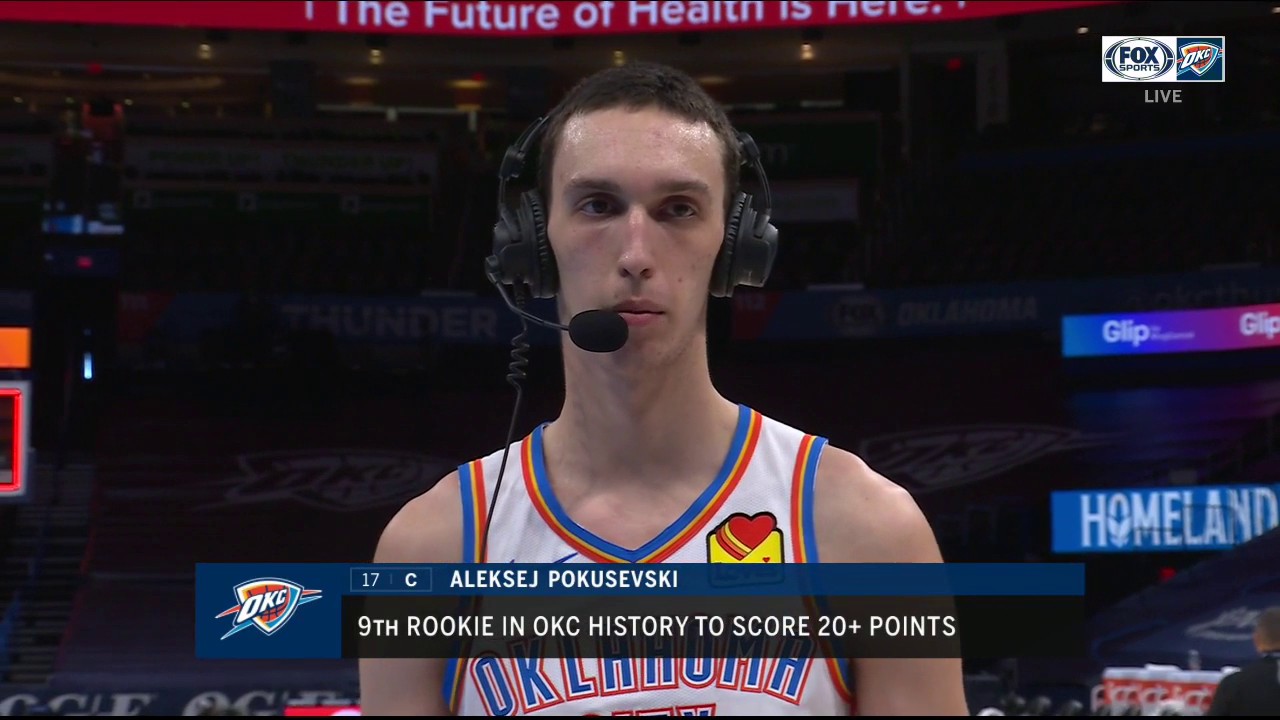 Aleksej Pokusevski: 'Just keep playing and everything is going to be good'