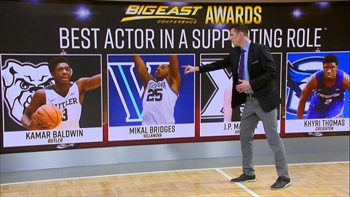 Casey Jacobsen hands out Big East Oscars