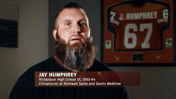 Former Richardson lineman Jay Humphrey  | Lifelong Texas Lessons