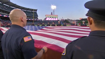 #NeverForget: Angels honor 9/11 victims