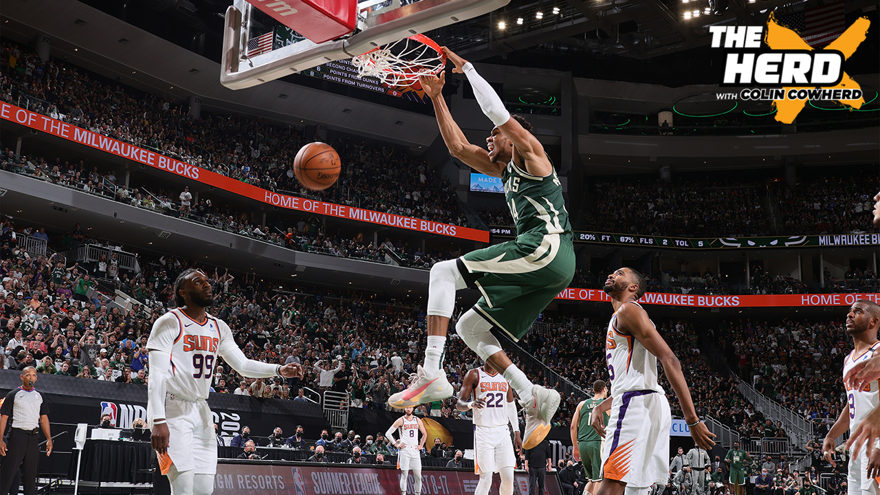 Chris Broussard: Giannis is putting on one of the best shows in NBA Finals' history | THE HERD