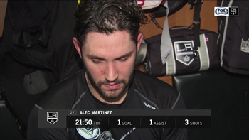 Alec Martinez and LA Kings drop one in shootout