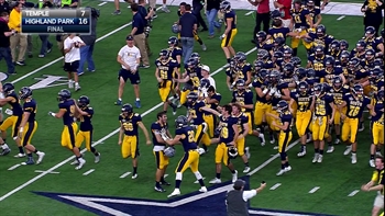 SportsDay OnAir: Highland Park allowed to storm field