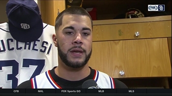 Joey Luchessi speaks on winning effort for Padres