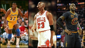 Ranking the top 10 NBA players of all time