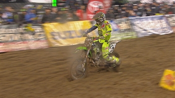 Eli Tomac wins the 450 main in Seattle | 2018 MONSTER ENERGY SUPERCROSS