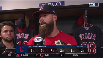 Corey Kluber feels fine physically, poised to figure things out