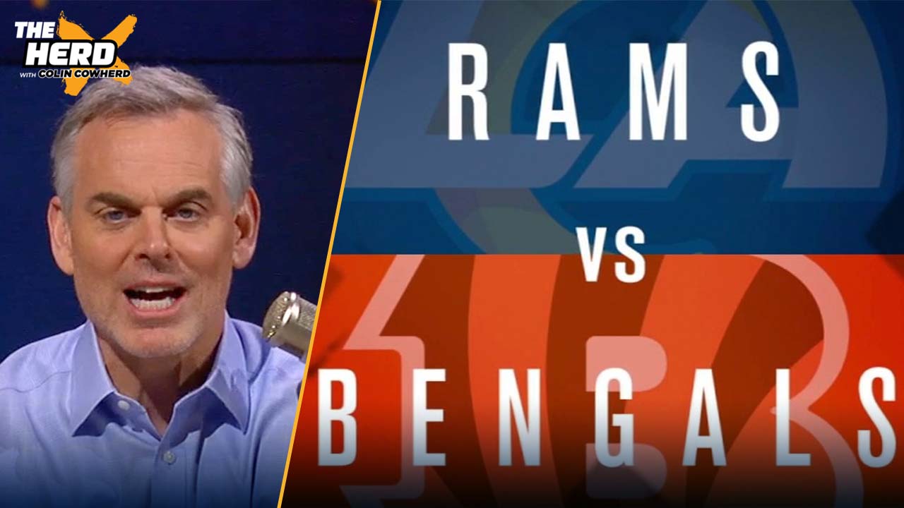 Colin Cowherd reveals his Super Bowl LVI prediction, Rams or Bengals I THE HERD