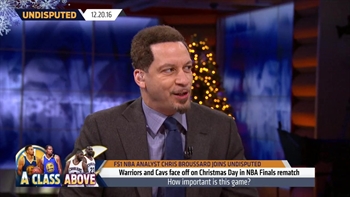 Warriors vs Cavs Christmas Day game is important - Broussard explains  UNDISPUTED