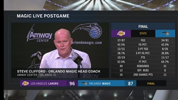 Steve Clifford disappointed with Magic's inconsistency
