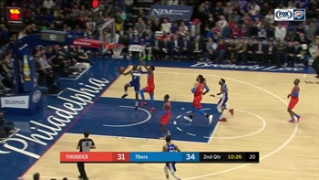 HIGHLIGHTS: Hamidou Diallo with the Block in Transition