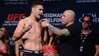 Weidman doesn't mince words about Belfort's testosterone levels episode artwork
