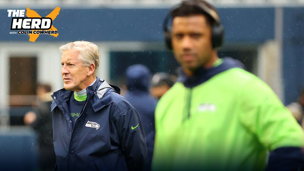 Colin Cowherd: Russell Wilson will not be in Seattle in two years if Pete Carroll is there I THE HERD