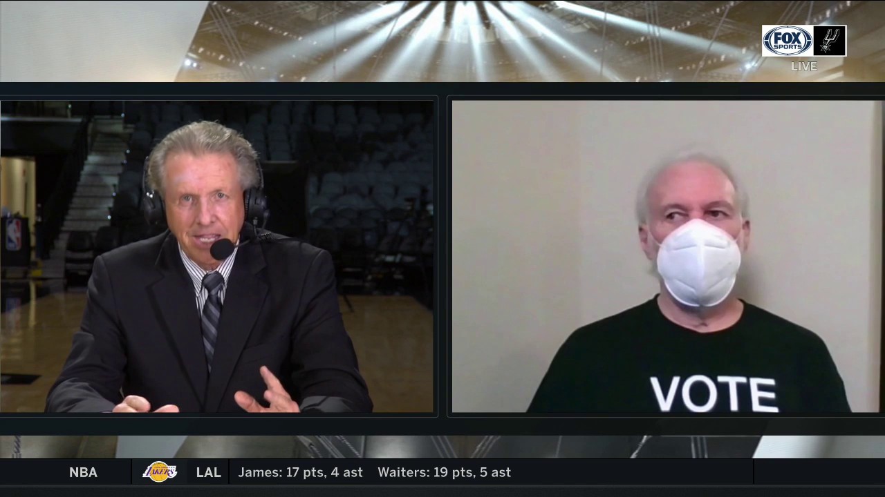 Gregg Popovich is Proud of the Young Spurs Players as the Season comes to a Close