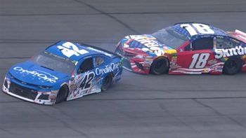 Next Level: Breaking down that wild final lap between Kyle Busch & Kyle Larson