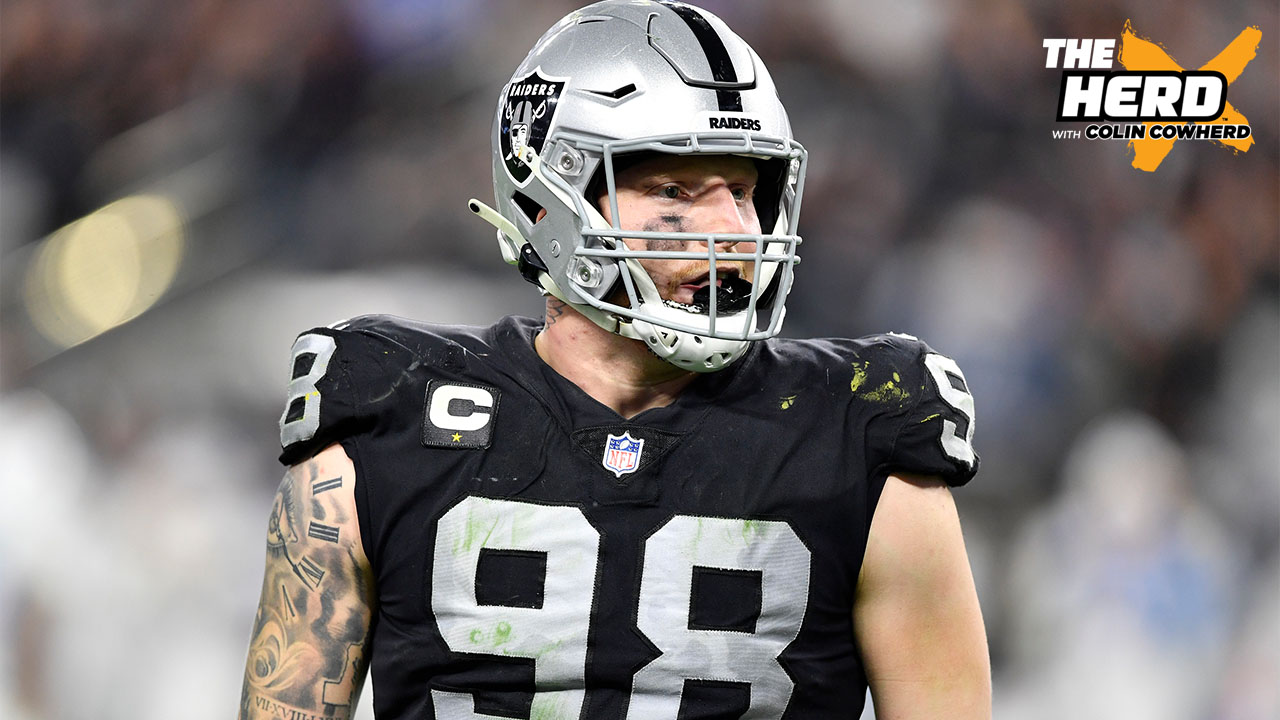 Maxx Crosby discusses Rich Bisaccia's impact on and off the field, Joe Burrow's game I THE HERD