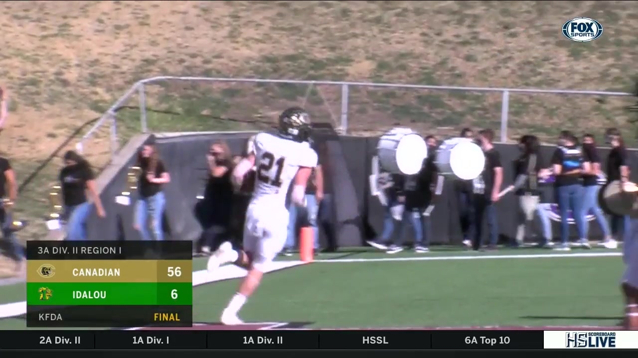 HIGHLIGHTS: Canadian vs Idalou | High School Scoreboard Live