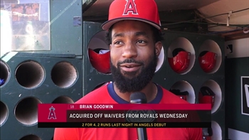 Angel's newcomer Brian Goodwin talks about his excitement