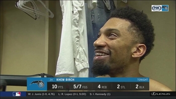 Khem Birch reflects on his journey with the Magic