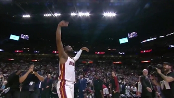 Miami turns up for Dwyane Wade's final regular season with Heat