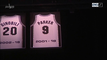 Tony Parker's Jersey Number is Officially Retired