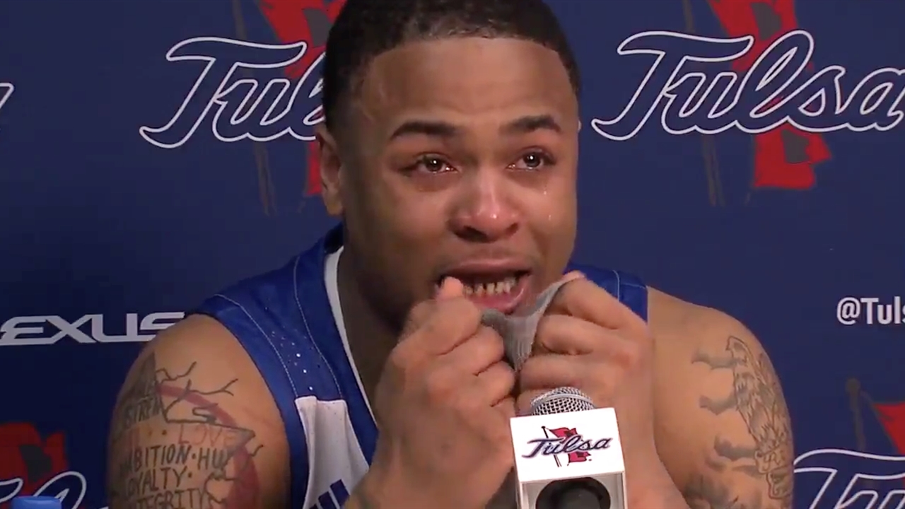 Tulsa's Elijah Joiner hits buzzer beater with his dad in stands for the first time