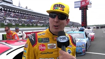 Kyle Busch on failure to pass Martin Truex Jr, Kyle Larson | 2018 Pocono | FOX NASCAR’