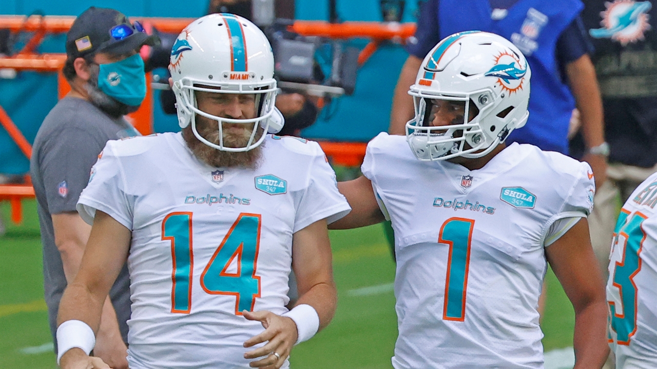 Skip Bayless on Brian Flores' comments denying that Dolphins are auditioning Tua | UNDISPUTED