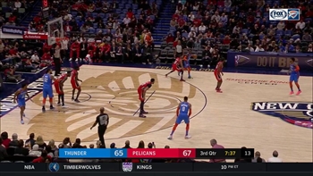 HIGHLIGHTS: Dennis Schroder with the Tear Drop in the 3rd